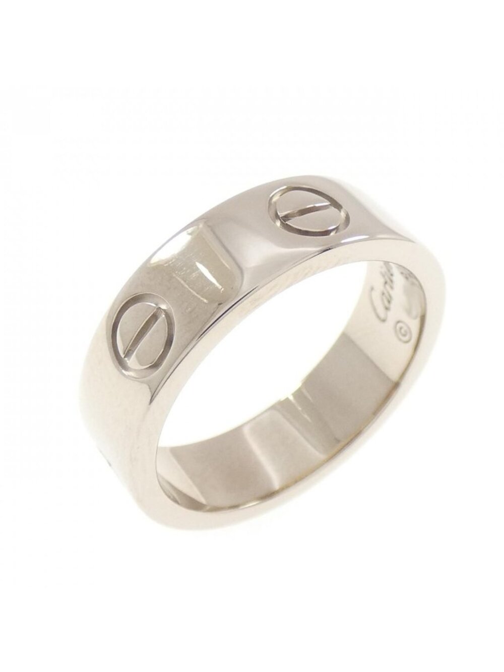 Cartier Love Ring White Gold